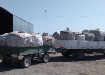 Una localidad reunió 700 kilos de material reciclable