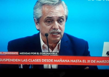 Anunciaron la suspensión de clases hasta el 31 de marzo y cierre de fronteras terrestres