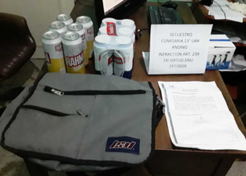 Andino: tenía permiso para circular, pero trasladaba cerveza de madrugada