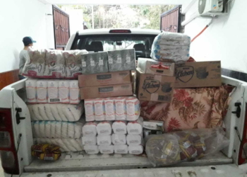 La comuna de Gaboto repartió bolsones solidarios para ayudar a las familias