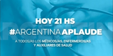 Convocan a aplaudir a médicos y enfermeros que luchan contra el coronavirus