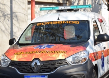 Bomberos de Totoras salvaron a un nene que se ahogó con un caramelo