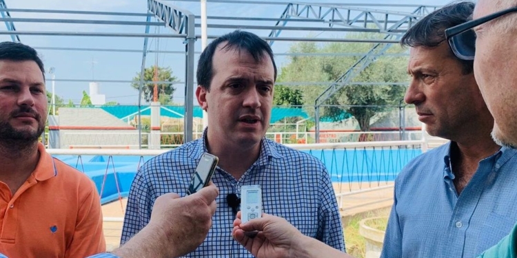 El diputado Joaquín Blanco visitó localidades de Iriondo