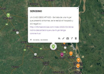 El mapa interactivo de coronavirus en la región