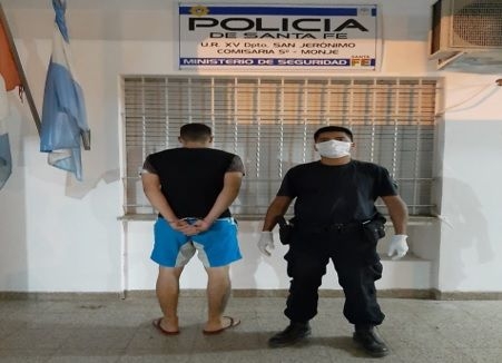 Fueron a visitar a sus amigos y quedaron detenidos en Monje y Barrancas