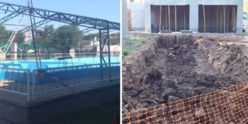 Juniors y Unión avanzan en su sueño de contar con sus piletas climatizadas