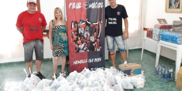 De vecino a vecino: se entregaron los primeros bolsones en Maciel