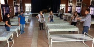 Correa prepara su centro de aislamiento para pacientes con coronavirus