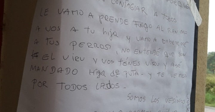 Enfermera recibió una cuarta amenaza y ya no va a trabajar: «Vamos a envenenar a tus perros»
