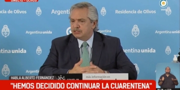 Alberto Fernández extendió la cuarentena y anunció flexibilidad en pueblos