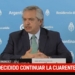 Alberto Fernández extendió la cuarentena y anunció flexibilidad en pueblos