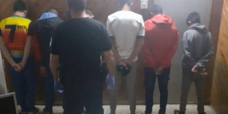 San Genaro: seis menores se juntaron a comer pescado y terminaron detenidos