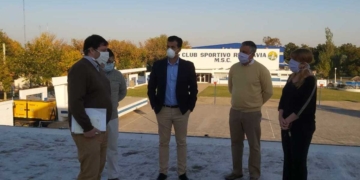 El Senador Diana recorrió los centros de aislamientos en San Genaro y Centeno