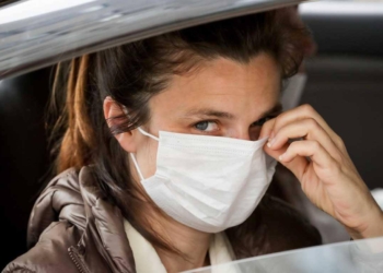 Monje también se sumó al uso obligatorio de barbijos