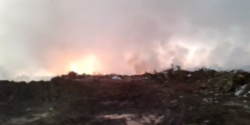 Denuncian incendios intencionales en el basural de Salto Grande