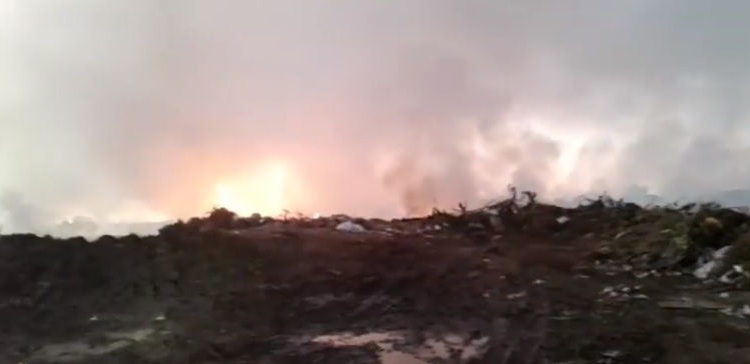 Denuncian incendios intencionales en el basural de Salto Grande