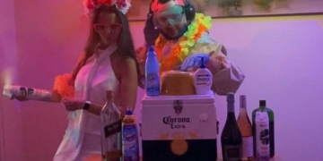 Jóvenes de la región realizaron su fiesta de casamiento de forma virtual