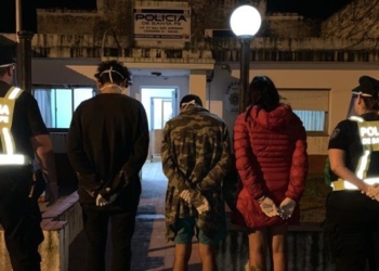 Detuvieron en Maciel a tres jóvenes de Rosario que se dirigían a Díaz