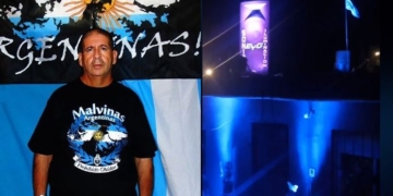 San Genaro: ex combatiente emocionó a sus vecinos con un acto especial