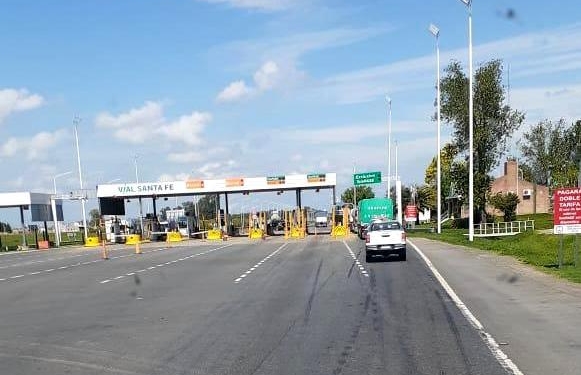 Retomaron el cobro del peaje en autopista Rosario Santa Fe