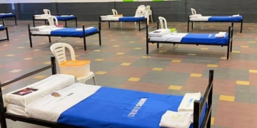 Con todas las comodidades, Serodino cuenta con su centro de aislamiento