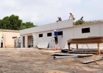 Timbúes construye su propio hospital en medio de la pandemia