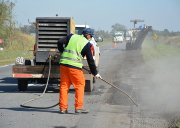 Avanzan las obras en Ruta 11 que conectan Timbúes con Resistencia