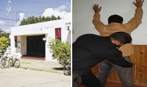 Se dirigía a comer a la casa de su ex pareja y fue detenido en Barrancas