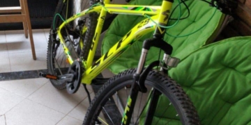 Buscan una bicicleta robada en Maciel