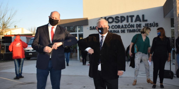 Perotti inauguró el Hospital de Timbúes: «Estamos haciendo historia»