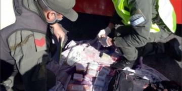 Timbúes: incautaron una suma millonaria desde un colectivo en autopista