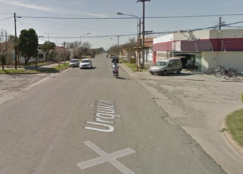 Un utilitario y una moto colisionaron en San Genaro: un herido