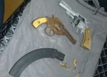 San Genaro: secuestraron armas en el patio de una vivienda y serán peritadas