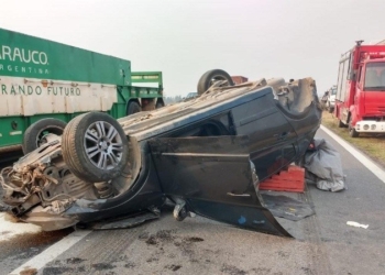 Dieron de alta a la timbuense accidentada en autopista: «Festejo estar viva»
