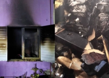 Un joven prendió fuego la casa de su mamá: «Perdí todo, es tristísimo»