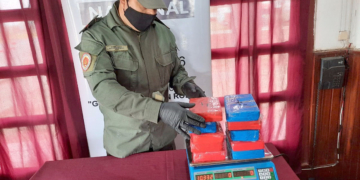Detuvieron a un camionero que transportaba 10 kg de cocaína hacia la región