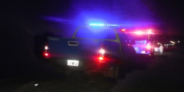 Milagro en ruta 11: un joven de Oliveros volcó y sólo sufrió heridas leves