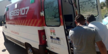 Oliveros: el drama de un hombre que recibió un balinazo en el ojo