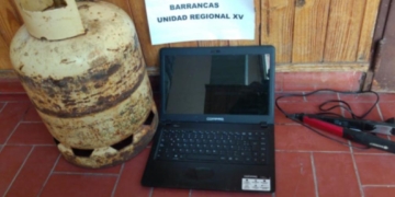 Robaron en una vivienda de Barrancas y la policía recuperó los elementos