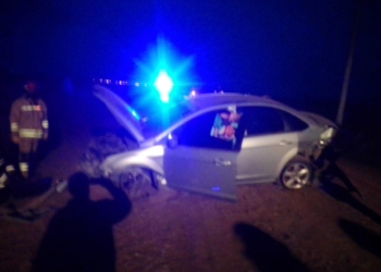 San Genaro: padre e hijo se accidentaron en un camino rural