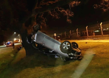 Milagro en Ruta 11: dos jóvenes heridos tras un tremendo accidente