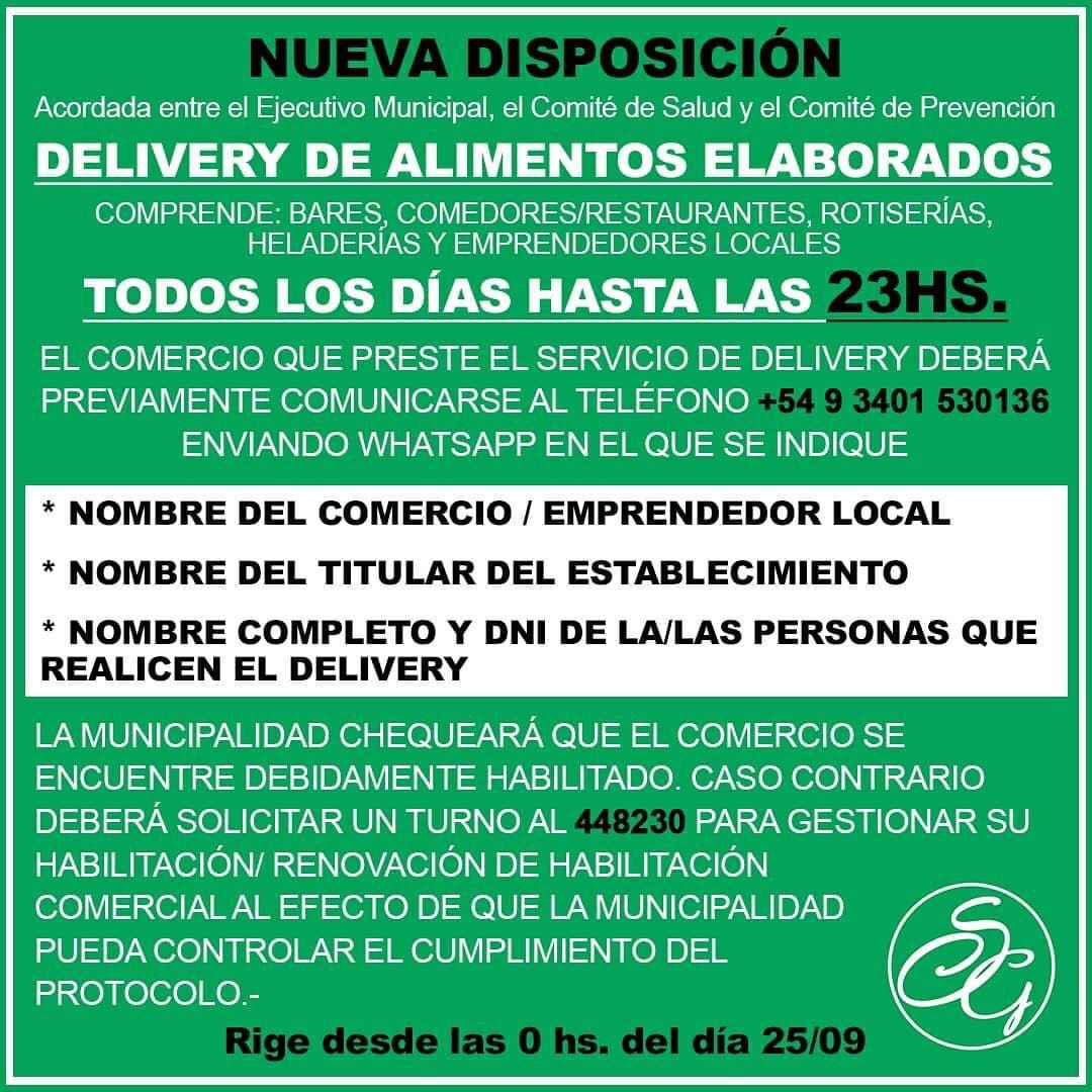 Tras la polémica, habilitaron los delivery para domingos en San Genaro