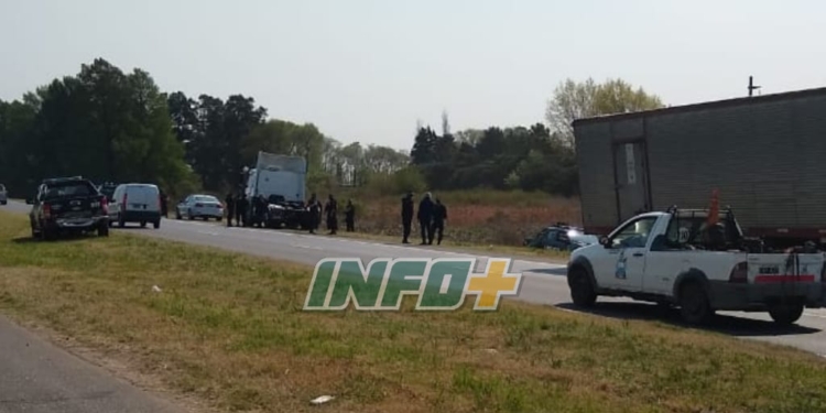“Piratas de la autopista” intentaron robar un camión lleno de cigarrillos