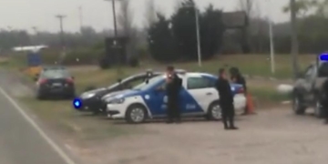 Importante operativo en Oliveros: control vehicular y de personas