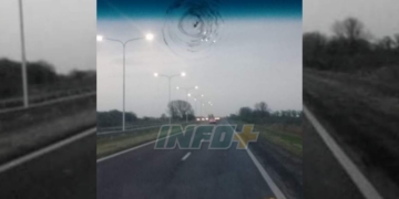 Una pareja de Díaz fue atacada con un piedrazo mientras viajaba en autopista