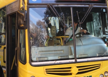 Comenzó un nuevo paro de colectivos por retraso salarial