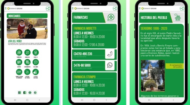 La Comuna de Serodino lanzó su propia aplicación para celulares