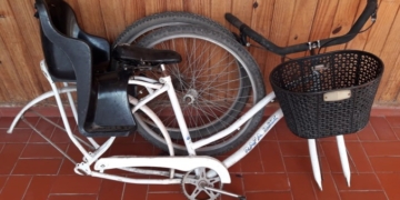 Una bicicleta robada en Barrancas fue hallada desarmada