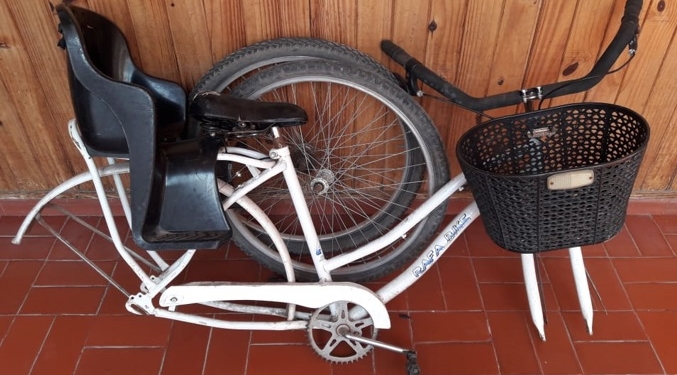 Una bicicleta robada en Barrancas fue hallada desarmada