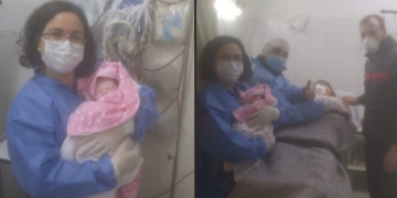 Jazmín no pudo esperar y nació rumbo a un centro de salud